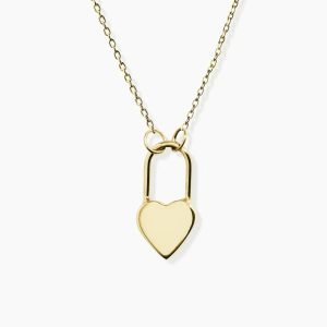 Customized 18K Gold Plated Heart Locket 925 Sterling Silver Engraved Personal Pendant Necklace for Women Valentine's Day Gifts
